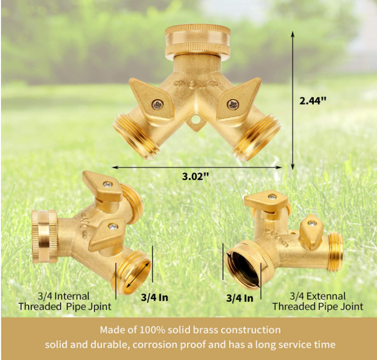 Divisor de torneira de jardim para sistemas de irrigação por gotejamento Melhor fábrica chinesa